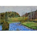 Glendalough;Oil on canvas on panel…sold to Mark.10.12.12