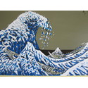 Wave after Katsushika Hokusai-